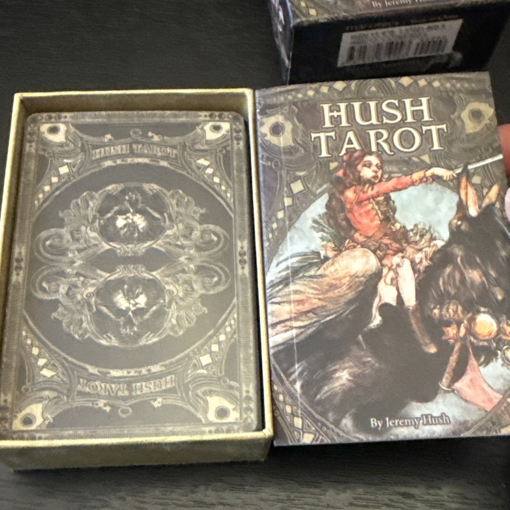 Hush Tarot by Jeremy Hush (with Guidebook)-EUC