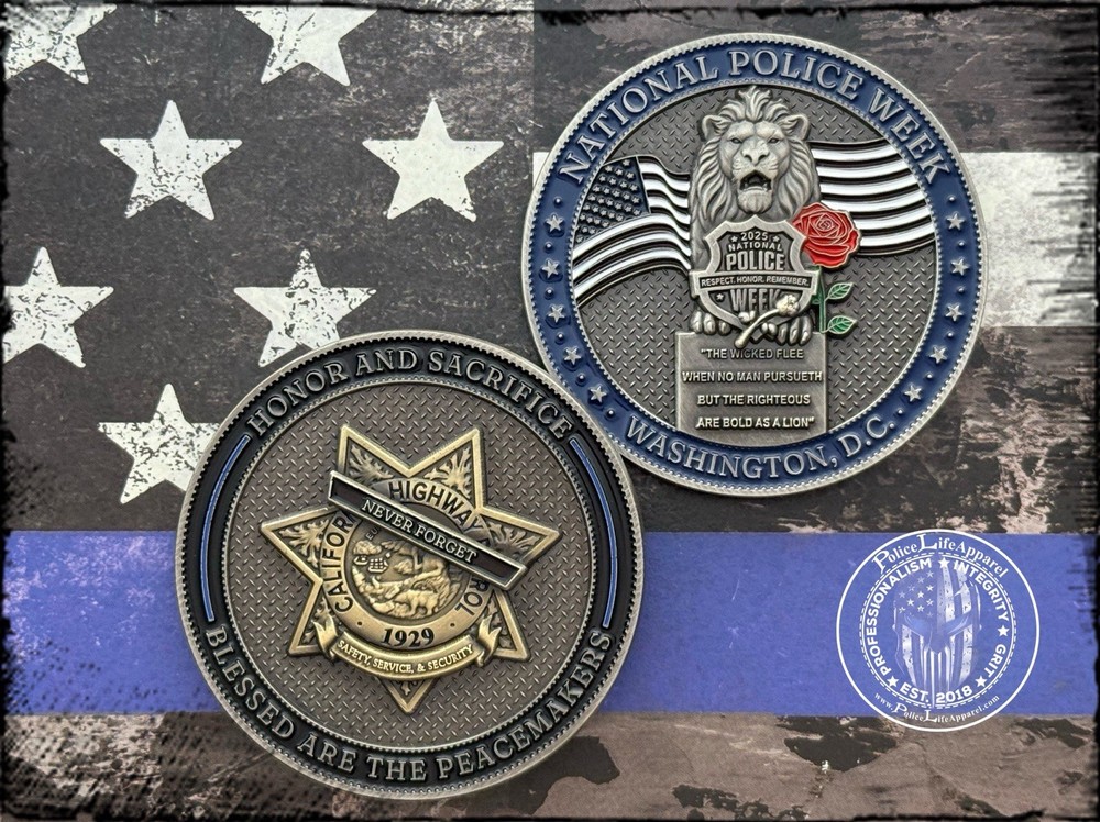 2025 Police Week Challenge Coin