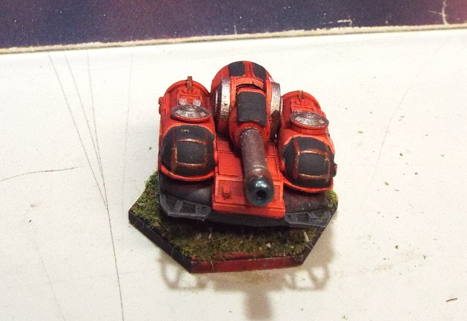 BATTLETECH SRM 71 HOVER TANK [KELL HOUNDS] (3D-PRINTED, PAINTED)