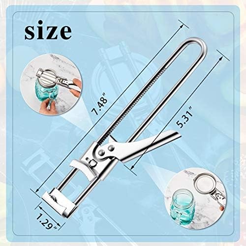 Adjustable Jar and Bottle Openers - 2 Piece Kitchen Tool Set
