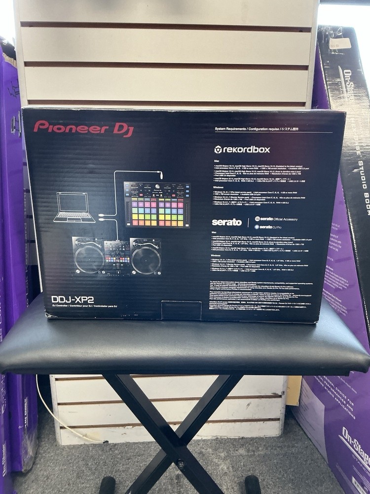 Pioneer DJ DDJ-XP2 rekordbox & Serato DJ DVS Performance Pad Surface Controller