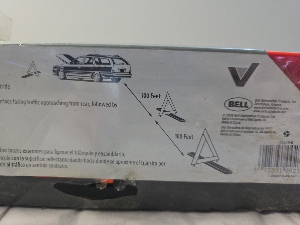 Victor Folding Auto Emergency Warning Triangle 00230-8