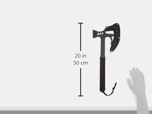 17" Black Tactical Tomahawk Throwing Axe Battle Survival Hatchet Multitool Blade
