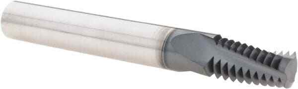Iscar External 3-Flute Solid Carbide Helical Flute Thread Mill TiAlN Finish, ...