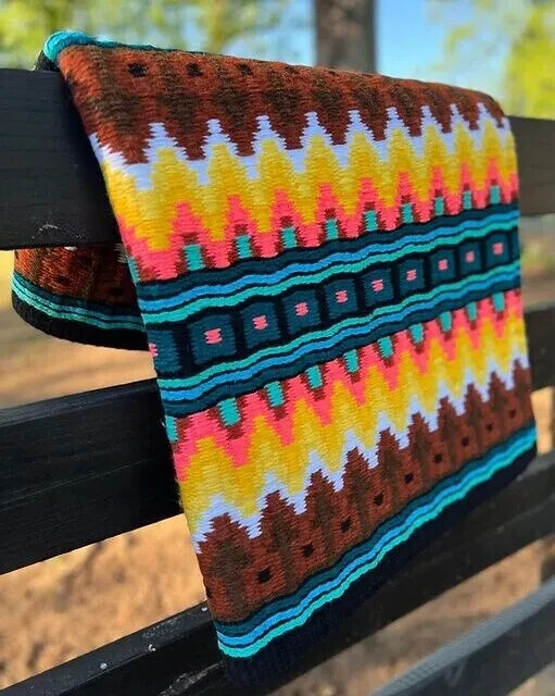 Genuine Western Saddle Show Woolen Blanket Horse (Customization Available)