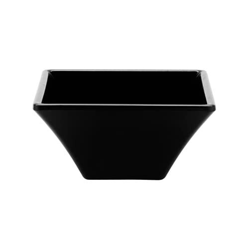 G.E.T. Enterprises ML-278-BK Black 8 oz., 4" Square Bowl