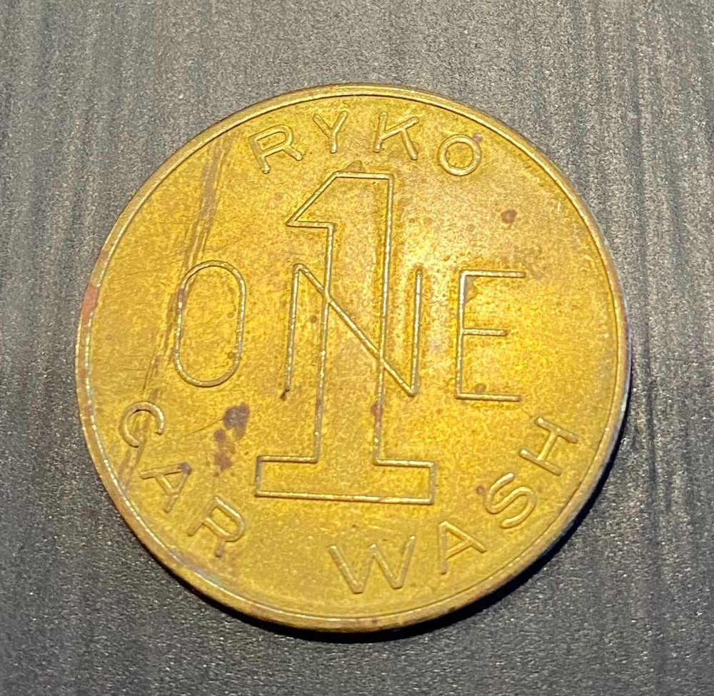 Ryko One Car Wash Token!