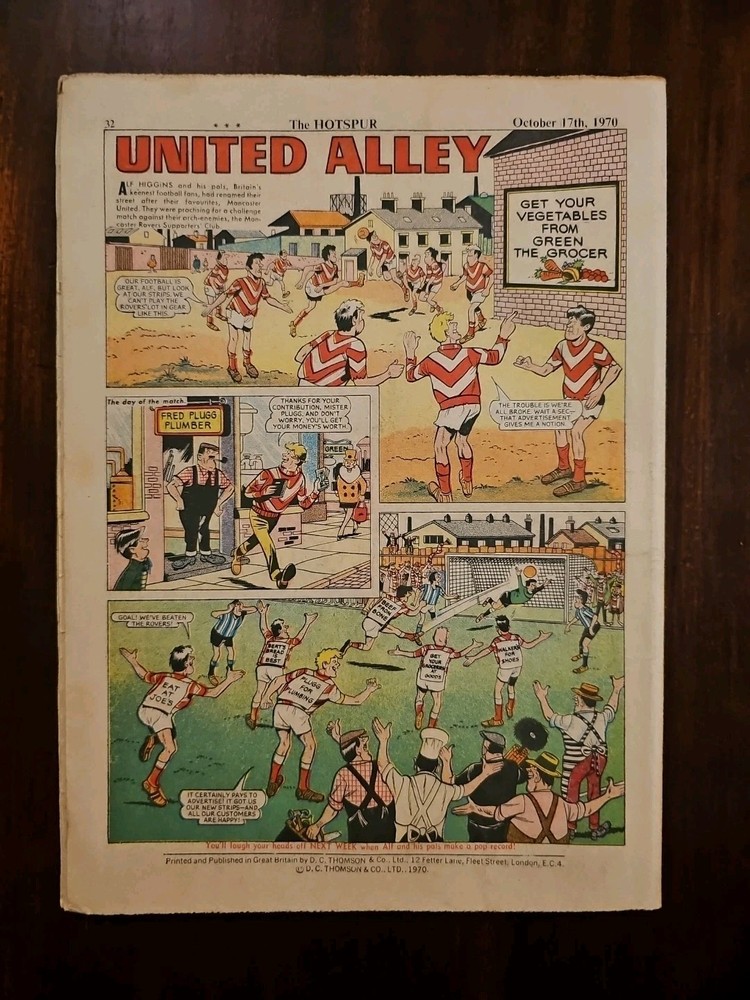 The Hotspur Comic - #574 - 17 October 1970