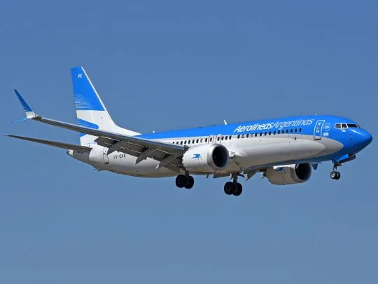 Boeing 737 MAX 8 - AEROLINEAS ARGENTINAS - Delivery Scheme 2017 1/144 Decals