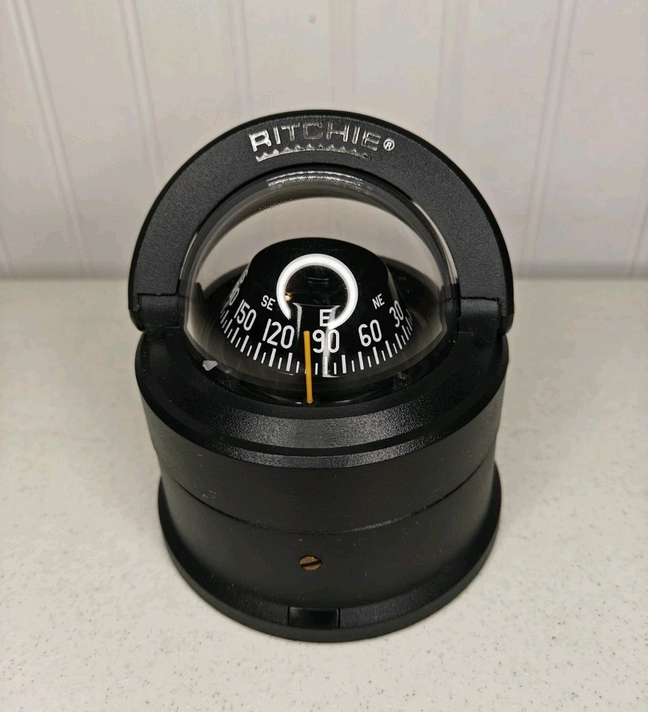 Ritchie D-55 Deck Mount Mounted Marine Navigation Compass Explorer Directions