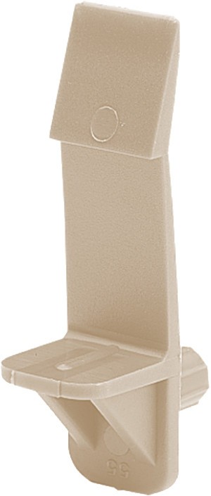 (12 Pack) Locking Shelf Rest For 1/2" Shelving 1/4" Pin