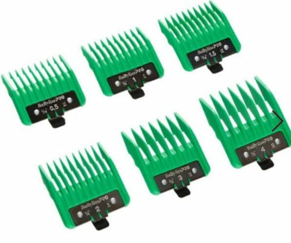 BaBylissPro Precision Clipper Guards- Green