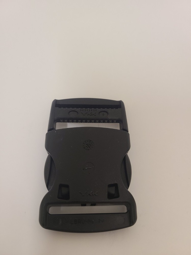 10 Pack - 1 1/2 In YKK Single Adjustable Side Release Plastic Buckles