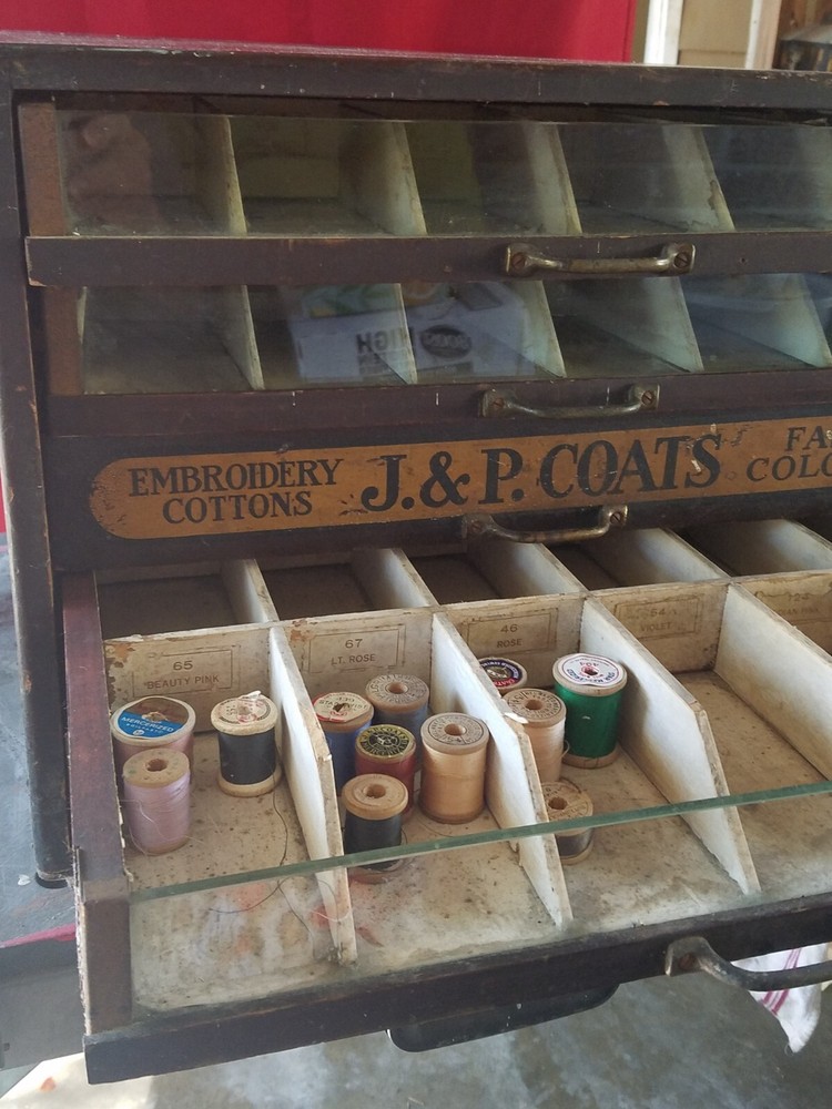 Antique Wooden Thread Spools 79 spools