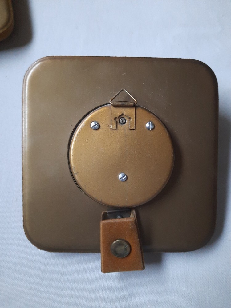 ANTIQUE RECTANGULAR THERMOMETER BAROMETER HYGROMETER