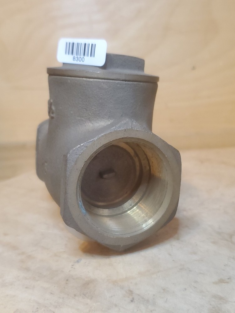 Hammond Check Valve 1-1/2" Flap Brass