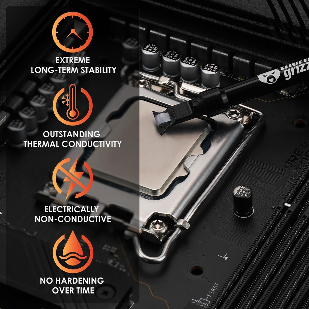 Duronaut - 2 Gram - Enhanced Durability & High Performance Thermal Paste - fo...