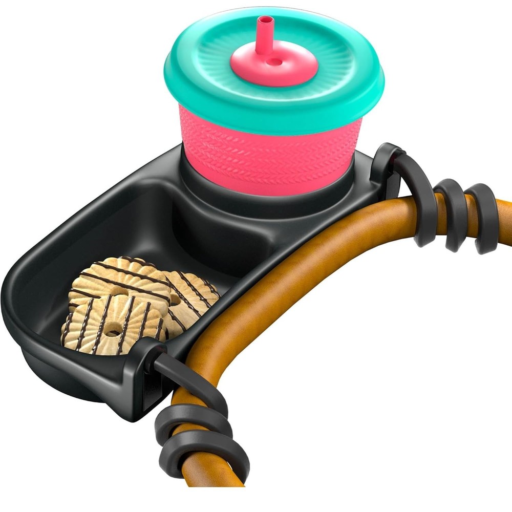 Compact Stroller Snack Tray | Cup Holder | Easy Installation