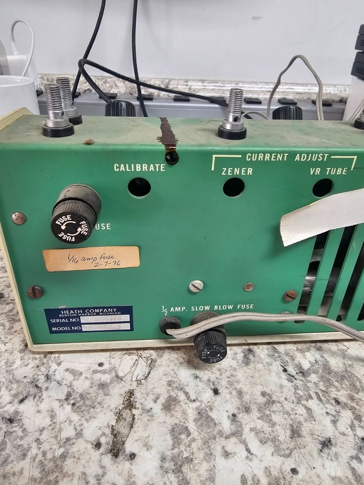 3x Vintage Retro Heath Built Voltage Reference Source EUW-16A Heathkit Powers!