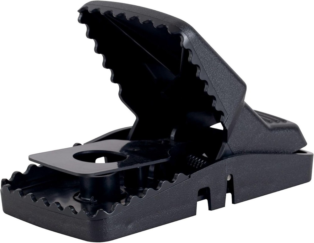 Compact Rat Snap Trap, Reusable Design for Efficient Rodent Elimination - 1-Pack