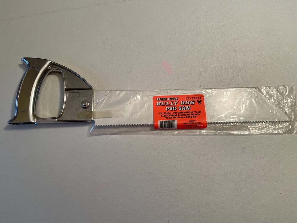 Stone Tools - 13" Bully Hog PVC Saw - ST-22614 - NEW