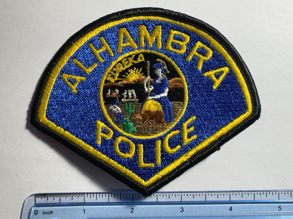 Alhambra California Police Patch