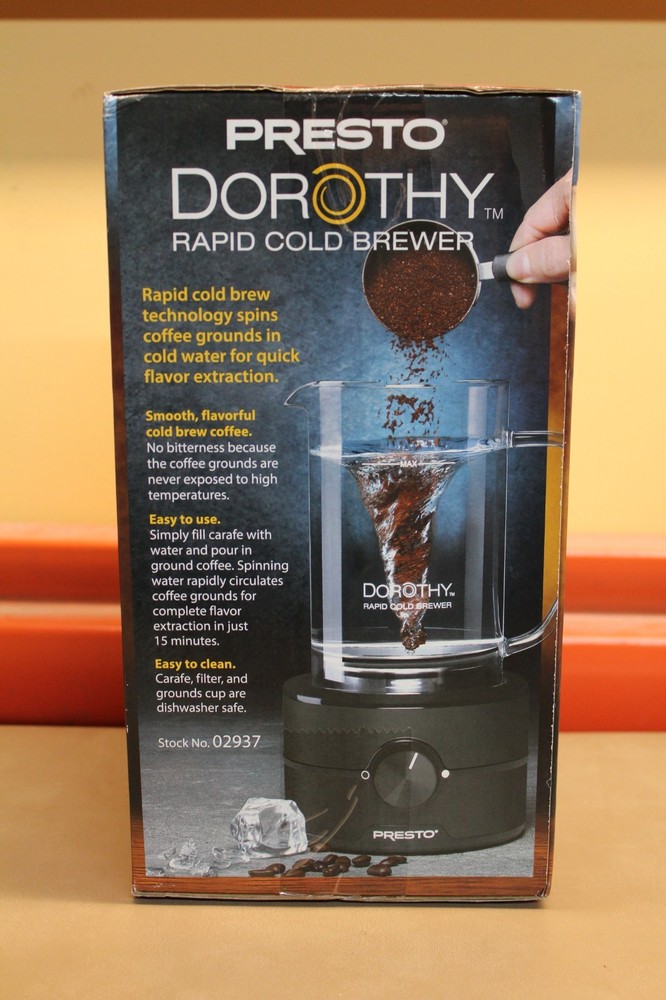 Presto Dorothy Rapid Cold Brewer NEW
