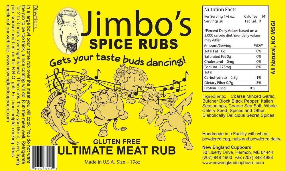 Jimbo’s Spice Rubs Ultimate Meat Rub