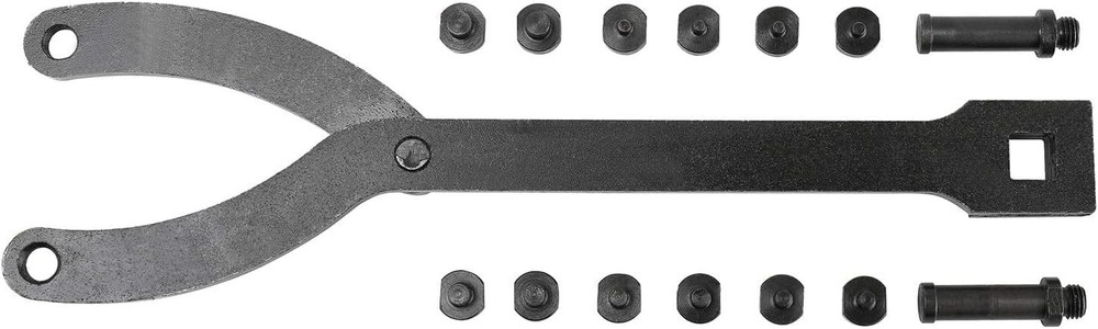 15Pcs Adjustable Variable Pin Spanner Wrench Fan Clutch Pully Holder Tool