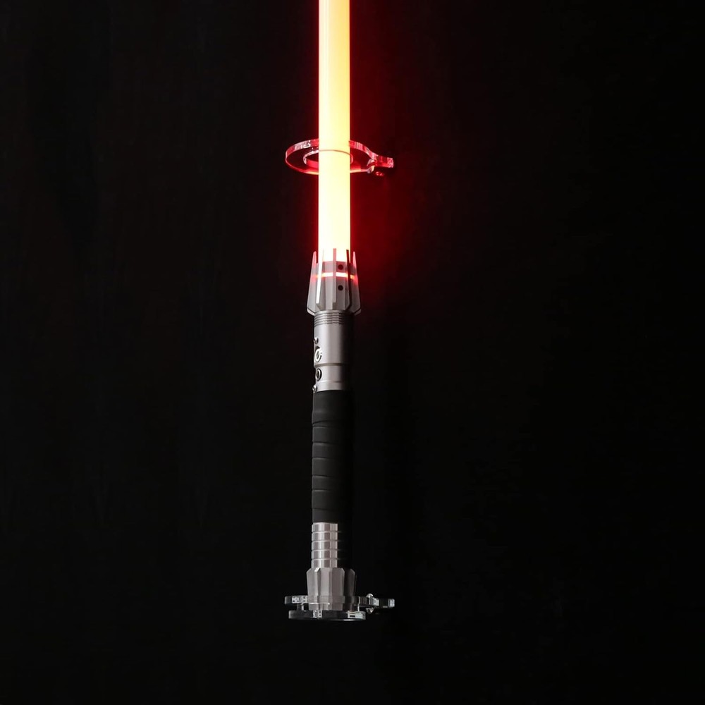 Vertical Lightsaber Wall Mount Holder Transparent