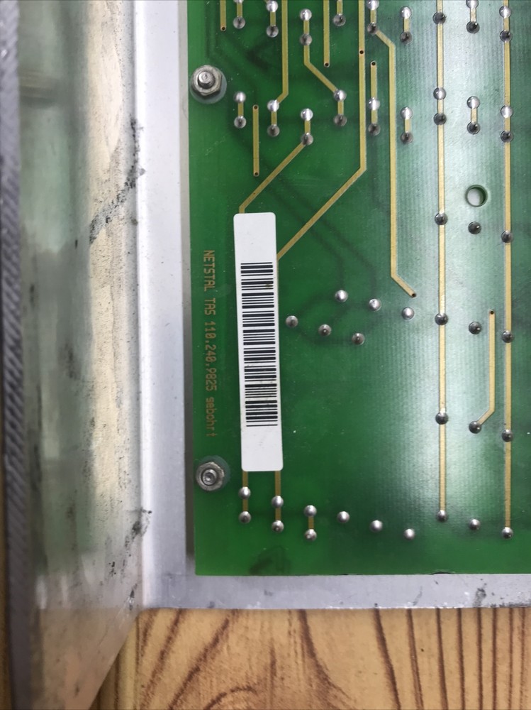 Graphtrack 110.240.9968.A front panel keyboard, Netstal Tas 110.240.9825