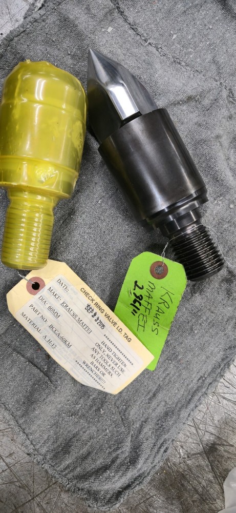 Krauss Maffei 60mm  Injection Molding Tip Assemblies