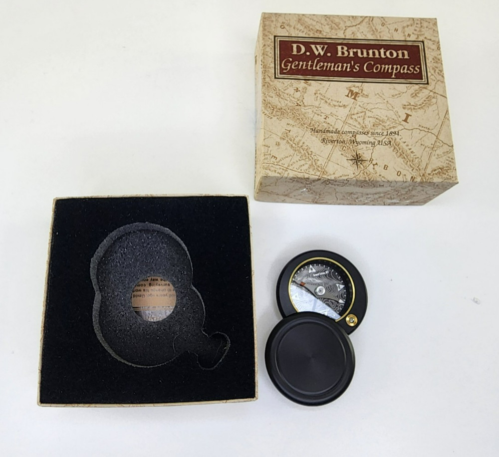 New Brunton Gentleman's Teton TOPO Pocket Compass