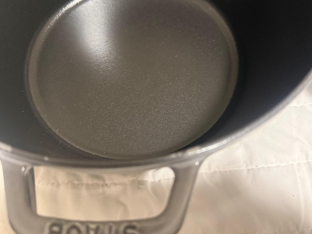 Staub Cast Iron 4-pc Stackable Set, Graphite Grey