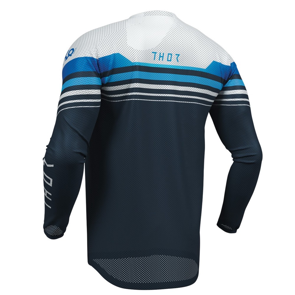Thor Launchmode Vented Raptor Jersey - Midnight/Grey