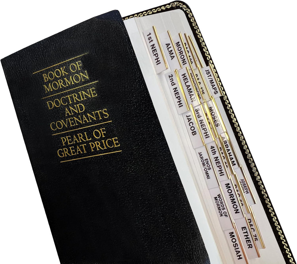Gold-Edged Bible Indexing Tabs, New Testament Only, Includes 26 Tabs ()
