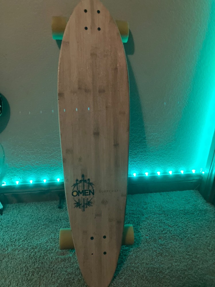 longboard skateboard complete used