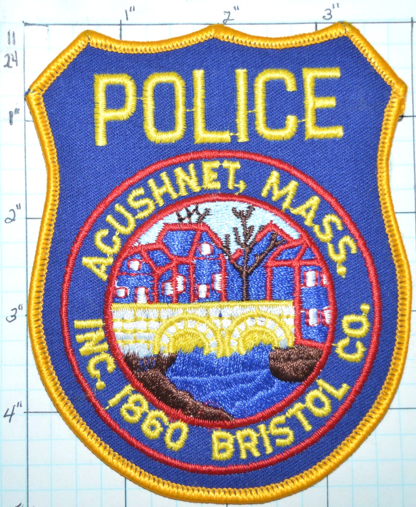MASSACHUSETTS, ACUSHNET POLICE DEPT PATCH