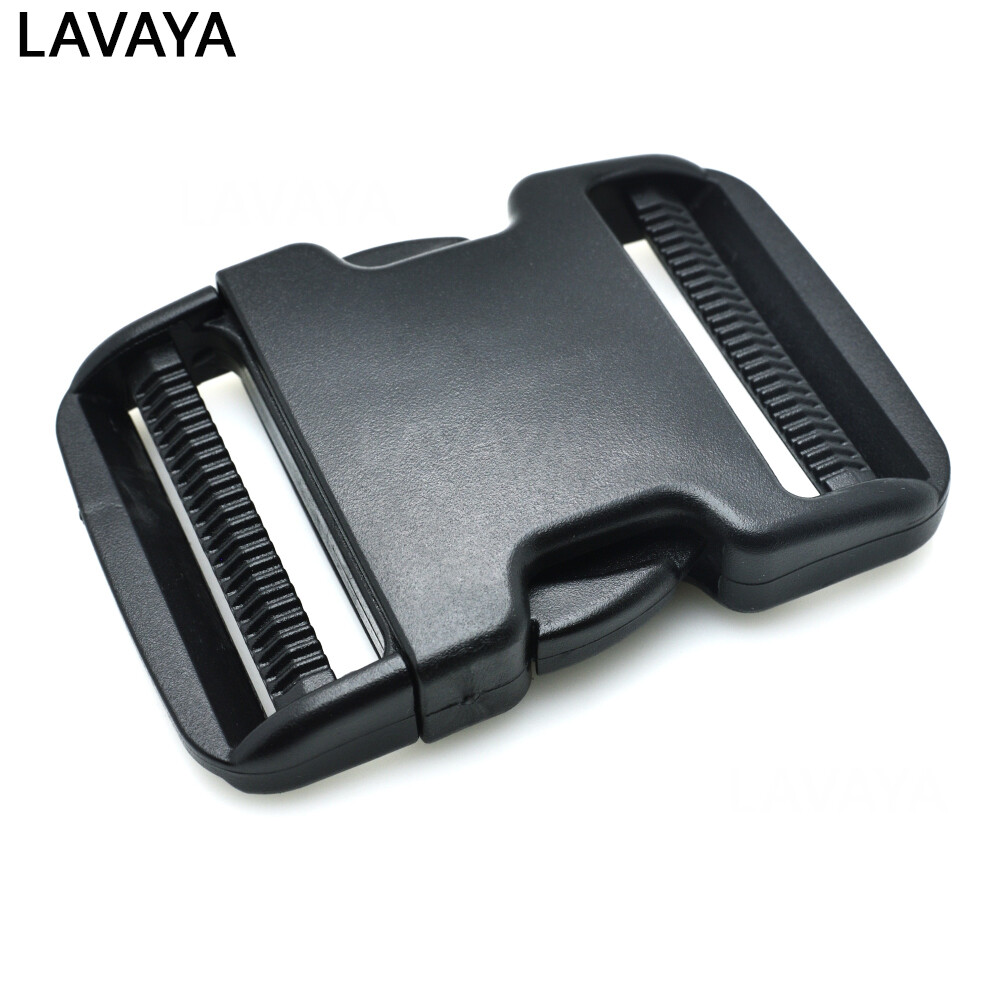 1pcs 2" Plastic Side Release Belt Buckles Dual Adjustable Buckle Webbing 50mm