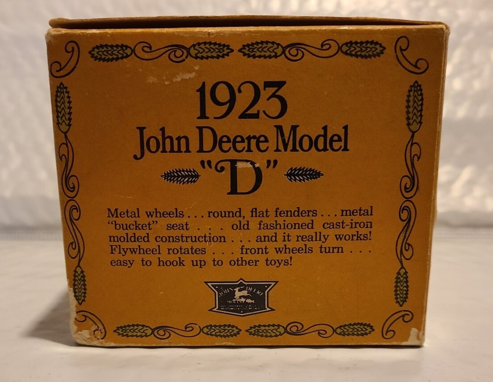 John Deere Authentic Ertl Model D Tractor