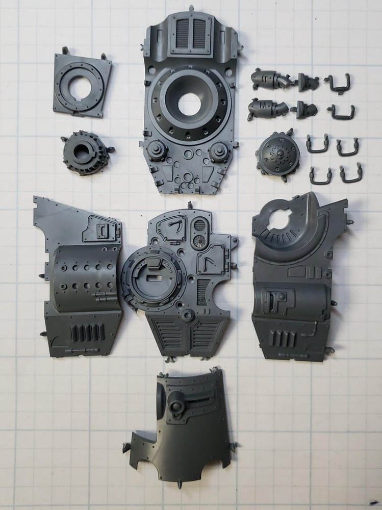 Warhammer 40k Adeptus Mechanicus Bits Onager Dunecrawler Crew Hull Frame #09