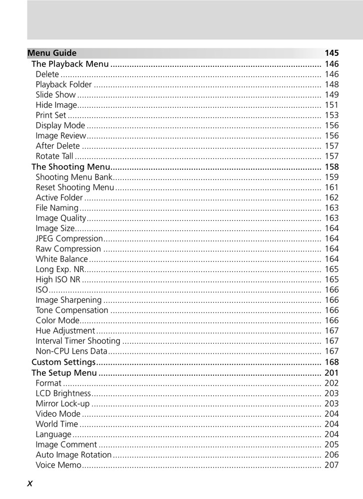 Nikon D2Hs — User Guide Manual Documentation Reference — 270 Pages — USA Made