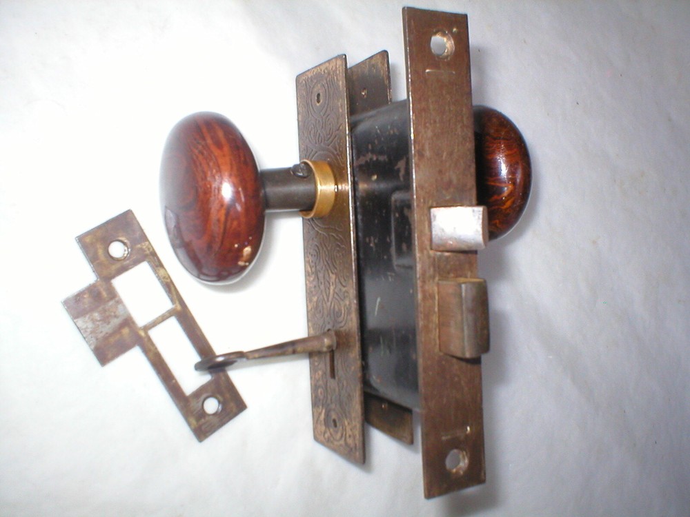 Antique Victorian Era Door Hardware