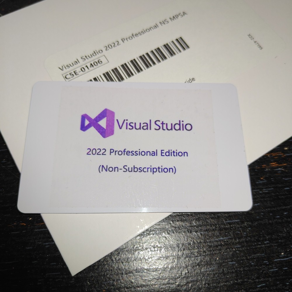 Visual Studio Professional 2022 - License Single Device (Lifetime) NS