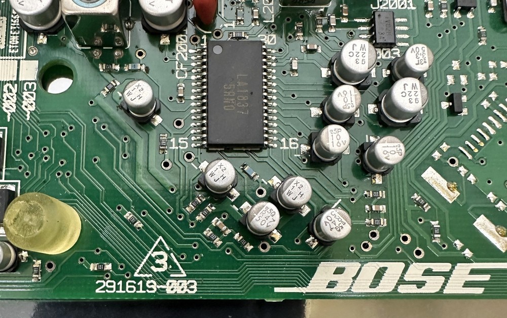Bose Wave Music System Main Board PCB 291619-003 OEM Tested Working Clean Pull
