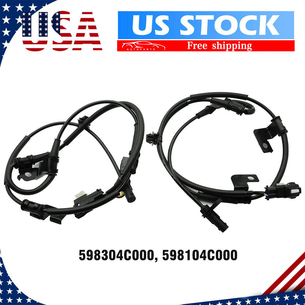 ABS Speed Sensor For 2012-2016 Kia Optima Front Driver and Passenger Side Set