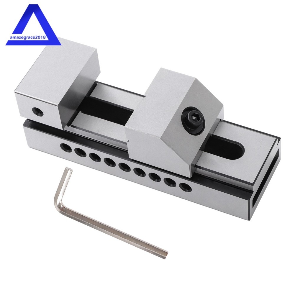 2'' High Precision Grinding Screwless Mini Insert Vise Toolmaker Steel .0005''