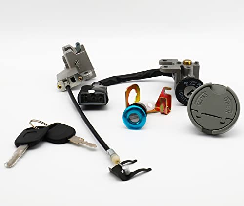 49cc Ignition Switch, 50cc Key Ignition, Ignition Switch Key Set Compatible