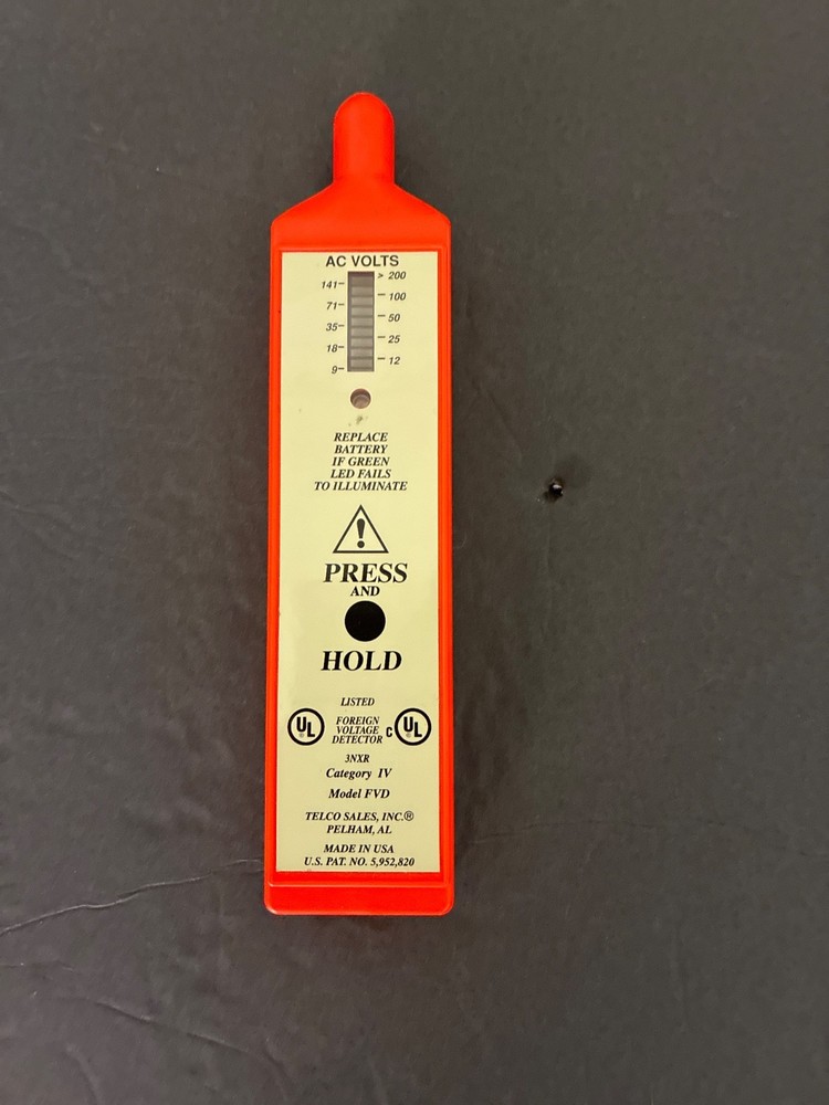 Telco sales inc.foreign voltage detector