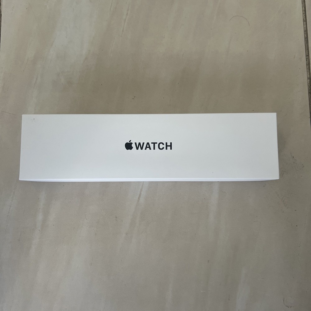 EMPTY BOX ONLY Apple Watch Space Gray Alu SE 44mm  EMPTY BOX ONLY